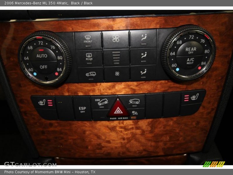 Black / Black 2006 Mercedes-Benz ML 350 4Matic
