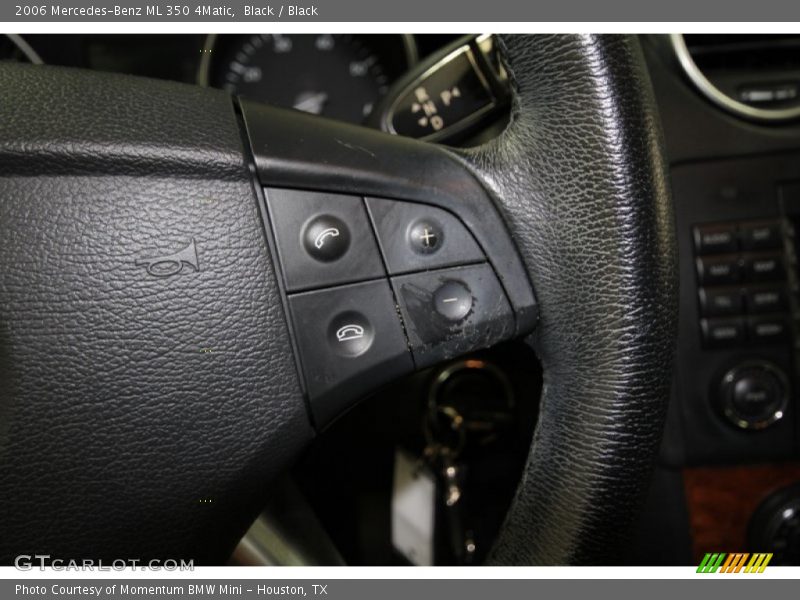 Black / Black 2006 Mercedes-Benz ML 350 4Matic