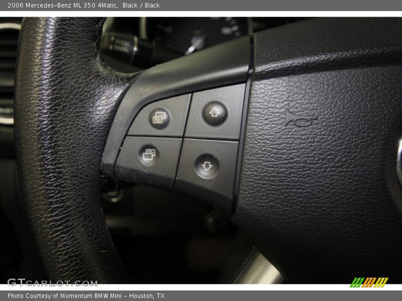 Black / Black 2006 Mercedes-Benz ML 350 4Matic