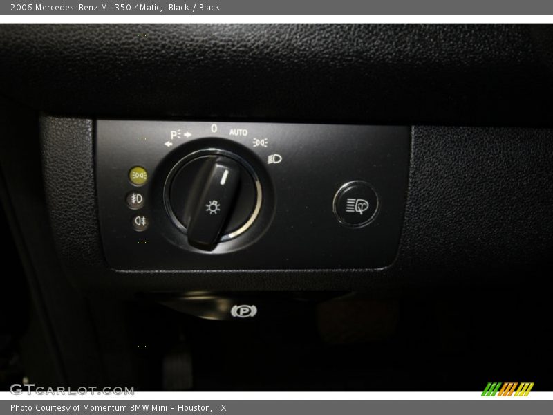 Black / Black 2006 Mercedes-Benz ML 350 4Matic