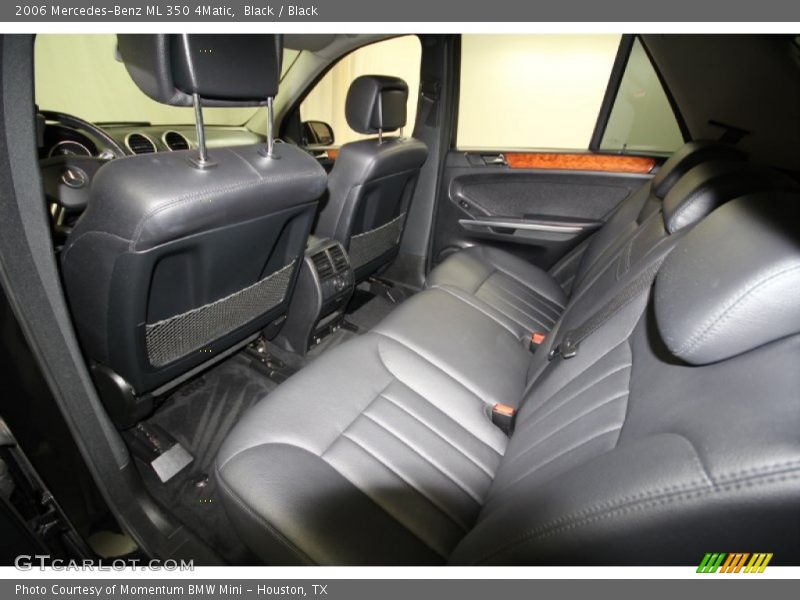 Black / Black 2006 Mercedes-Benz ML 350 4Matic