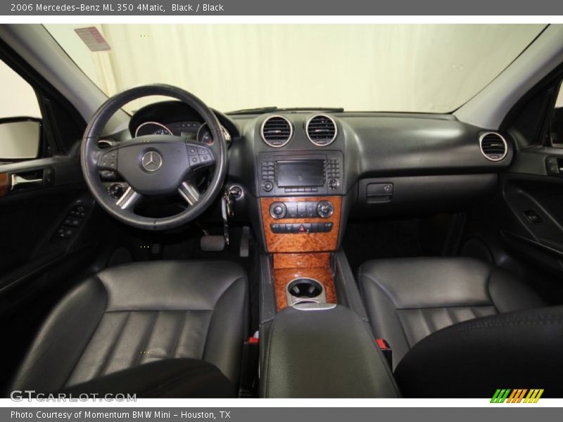 Black / Black 2006 Mercedes-Benz ML 350 4Matic