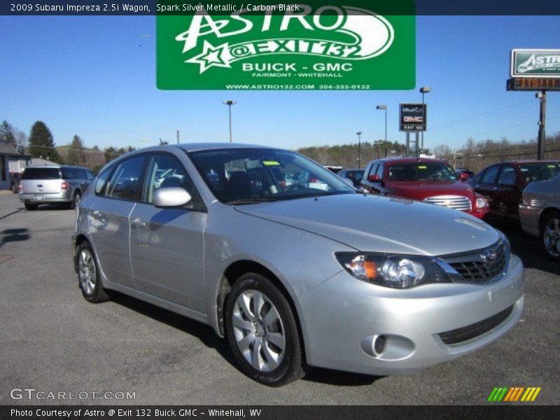 Spark Silver Metallic / Carbon Black 2009 Subaru Impreza 2.5i Wagon