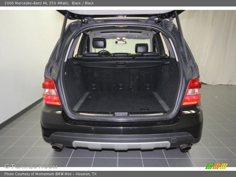 Black / Black 2006 Mercedes-Benz ML 350 4Matic