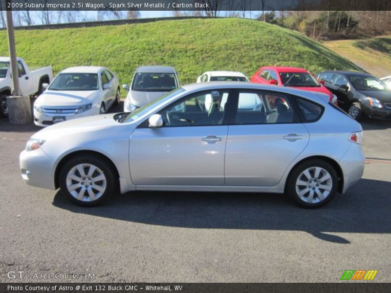 Spark Silver Metallic / Carbon Black 2009 Subaru Impreza 2.5i Wagon