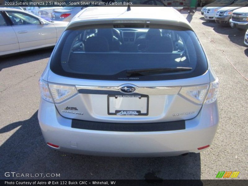 Spark Silver Metallic / Carbon Black 2009 Subaru Impreza 2.5i Wagon