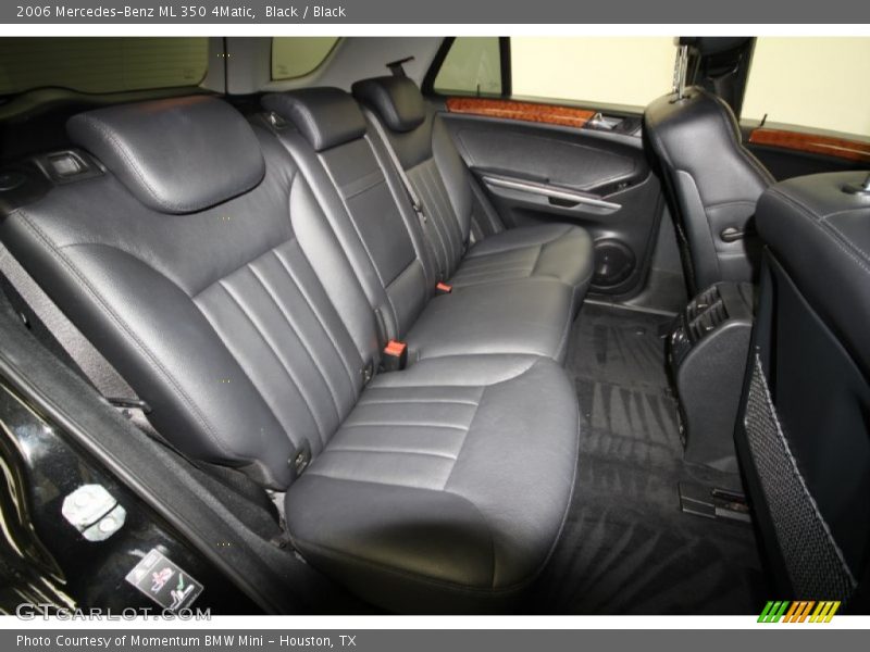 Black / Black 2006 Mercedes-Benz ML 350 4Matic