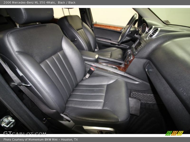 Black / Black 2006 Mercedes-Benz ML 350 4Matic