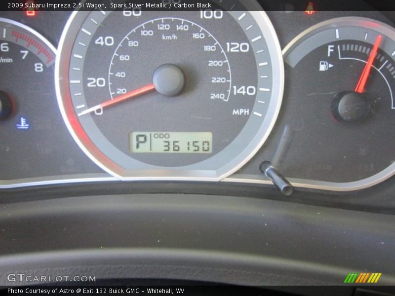 Spark Silver Metallic / Carbon Black 2009 Subaru Impreza 2.5i Wagon