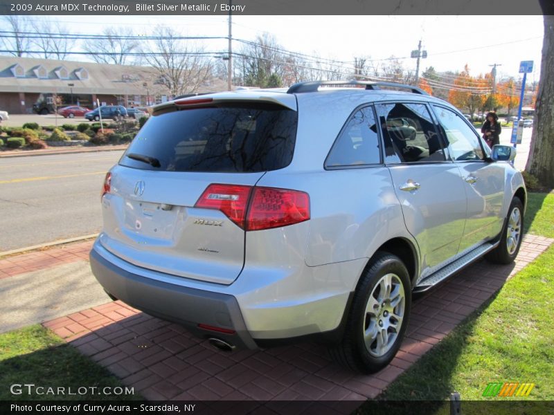 Billet Silver Metallic / Ebony 2009 Acura MDX Technology