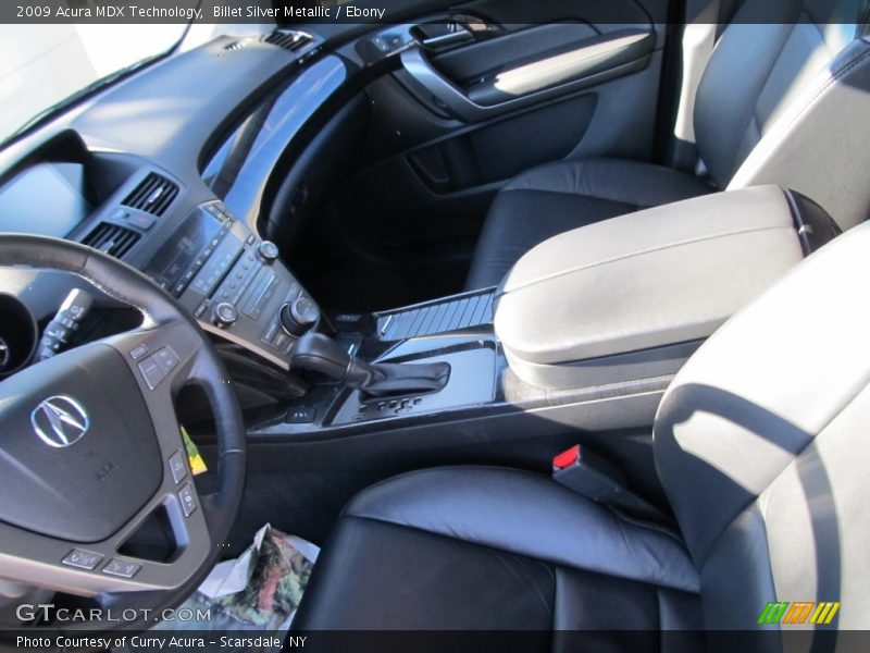 Billet Silver Metallic / Ebony 2009 Acura MDX Technology