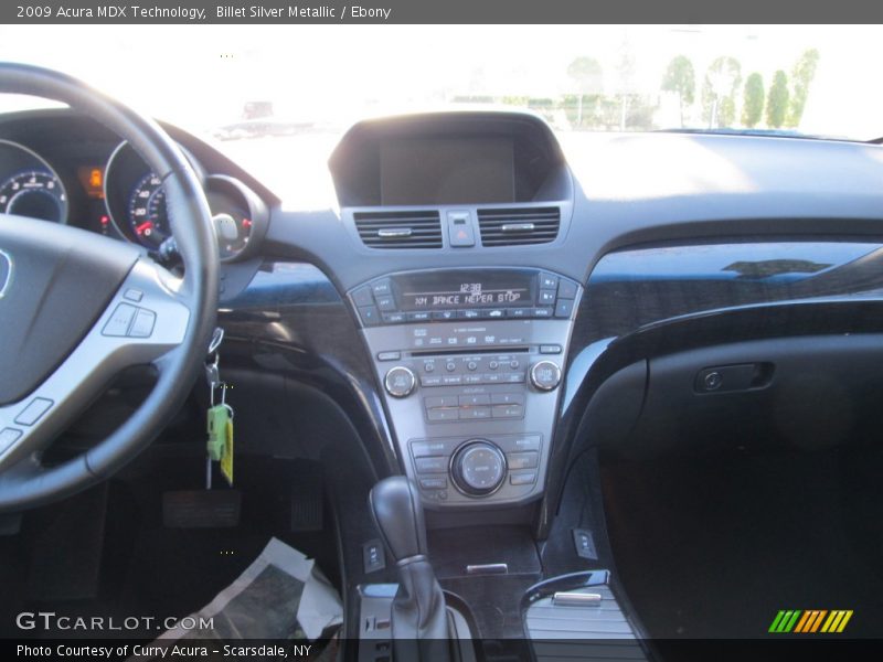 Billet Silver Metallic / Ebony 2009 Acura MDX Technology