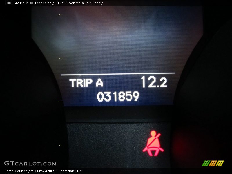 Billet Silver Metallic / Ebony 2009 Acura MDX Technology