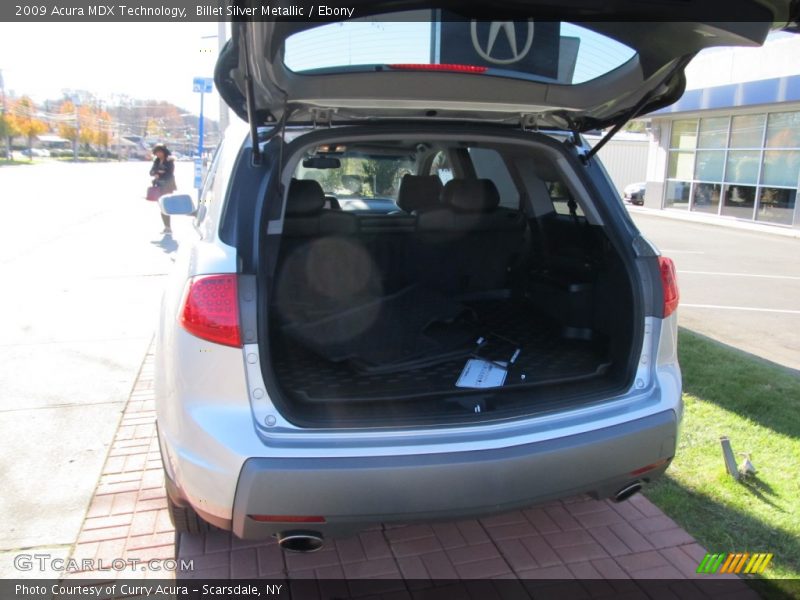 Billet Silver Metallic / Ebony 2009 Acura MDX Technology