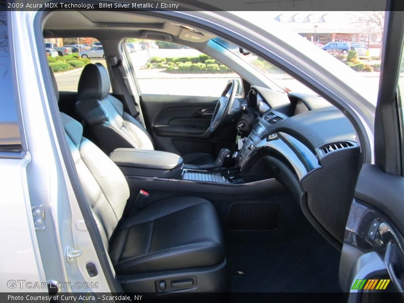 Billet Silver Metallic / Ebony 2009 Acura MDX Technology