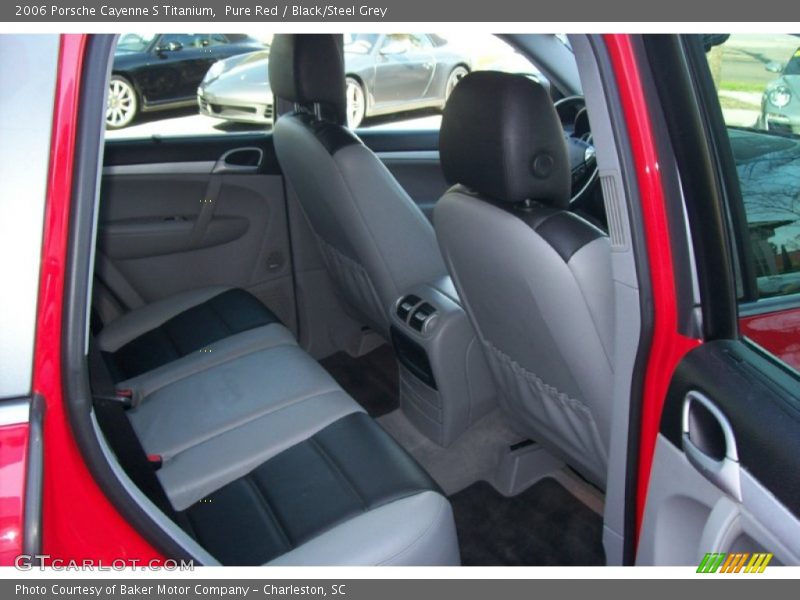Pure Red / Black/Steel Grey 2006 Porsche Cayenne S Titanium
