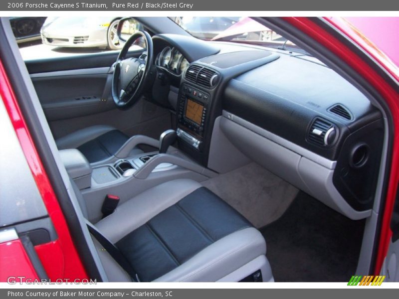  2006 Cayenne S Titanium Black/Steel Grey Interior