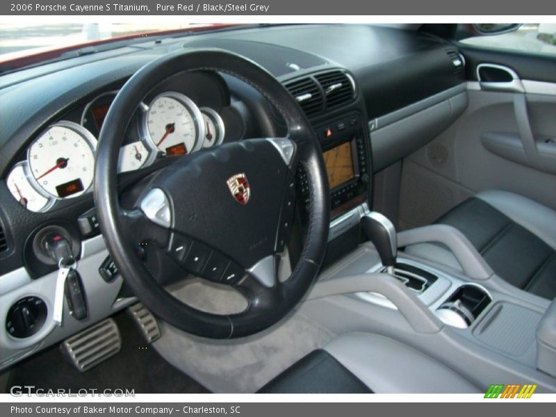 Dashboard of 2006 Cayenne S Titanium