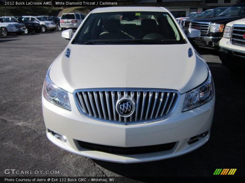 White Diamond Tricoat / Cashmere 2012 Buick LaCrosse AWD