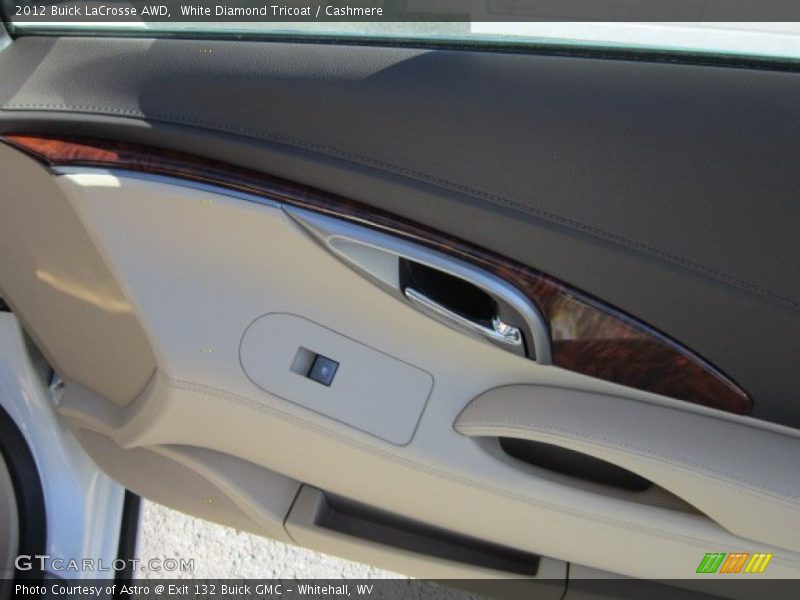 White Diamond Tricoat / Cashmere 2012 Buick LaCrosse AWD
