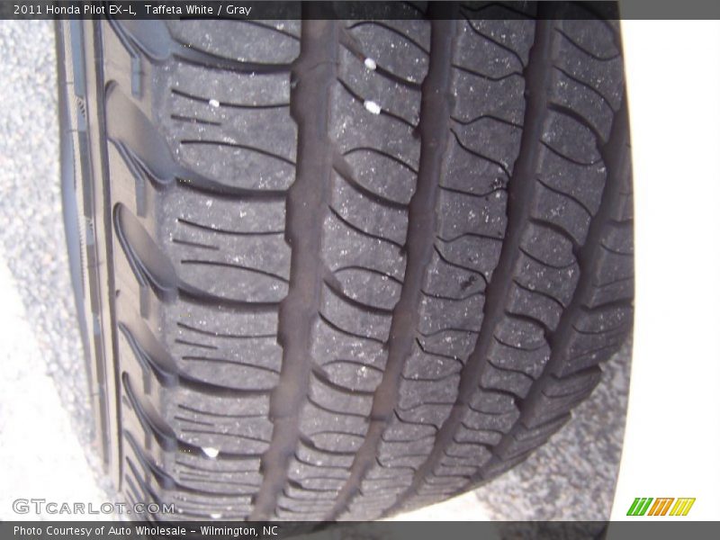Taffeta White / Gray 2011 Honda Pilot EX-L