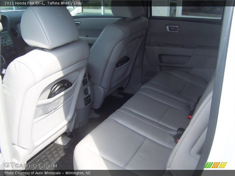 Taffeta White / Gray 2011 Honda Pilot EX-L