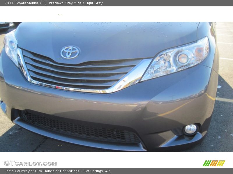 Predawn Gray Mica / Light Gray 2011 Toyota Sienna XLE