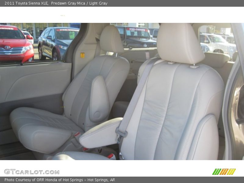 Predawn Gray Mica / Light Gray 2011 Toyota Sienna XLE