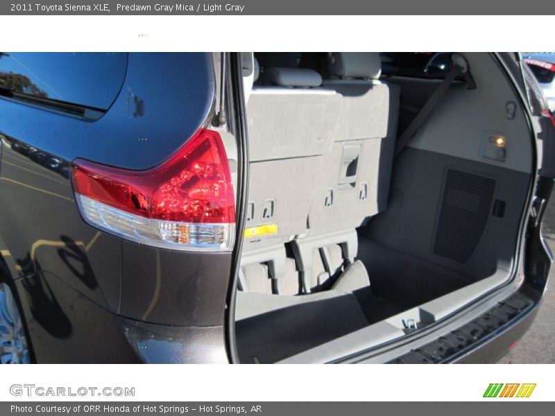 Predawn Gray Mica / Light Gray 2011 Toyota Sienna XLE
