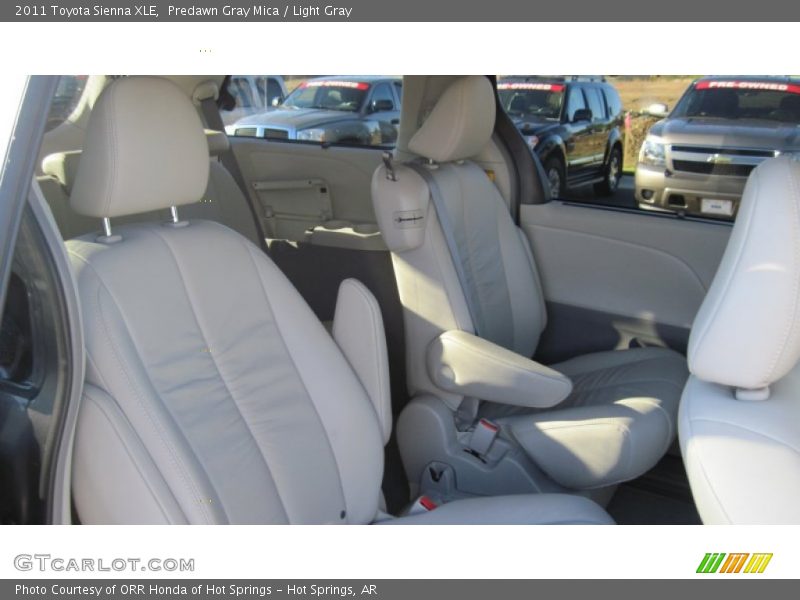 Predawn Gray Mica / Light Gray 2011 Toyota Sienna XLE