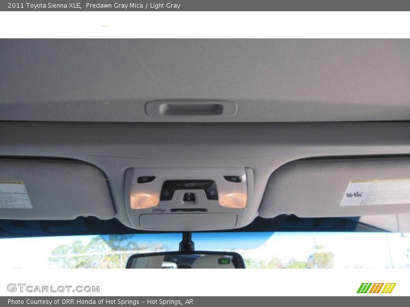 Predawn Gray Mica / Light Gray 2011 Toyota Sienna XLE