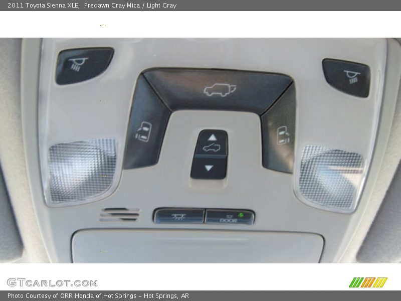 Predawn Gray Mica / Light Gray 2011 Toyota Sienna XLE