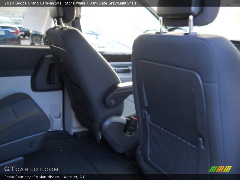 Stone White / Dark Slate Gray/Light Shale 2010 Dodge Grand Caravan SXT