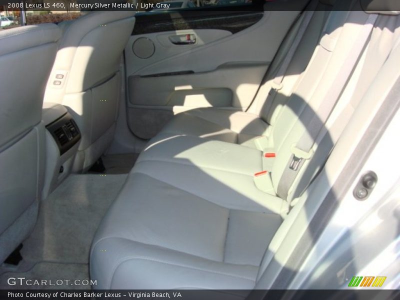 Mercury Silver Metallic / Light Gray 2008 Lexus LS 460