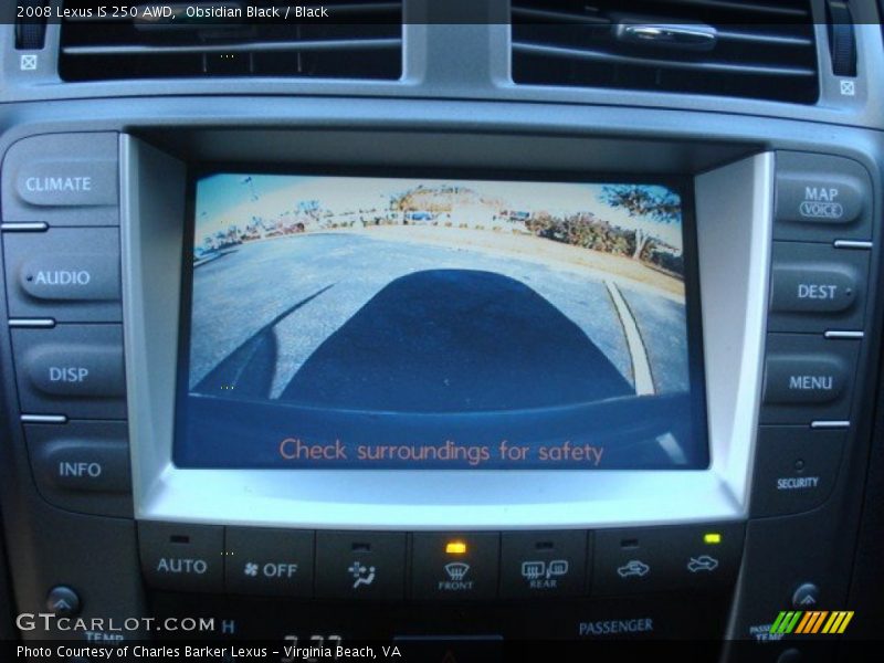 Obsidian Black / Black 2008 Lexus IS 250 AWD