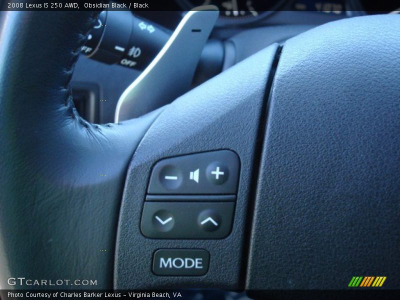 Obsidian Black / Black 2008 Lexus IS 250 AWD