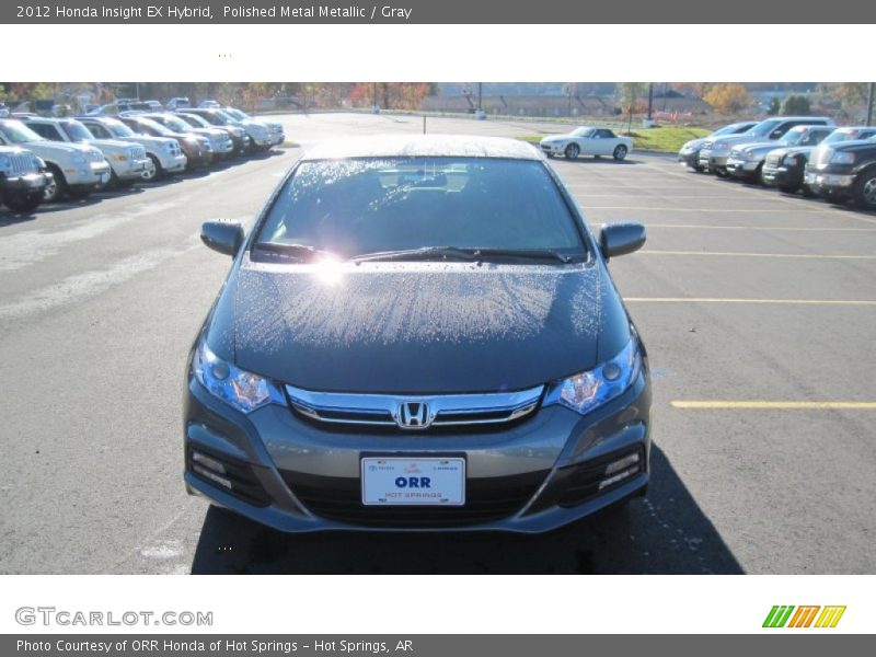 Polished Metal Metallic / Gray 2012 Honda Insight EX Hybrid