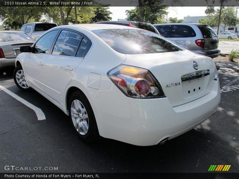 Winter Frost White / Frost 2010 Nissan Altima 2.5