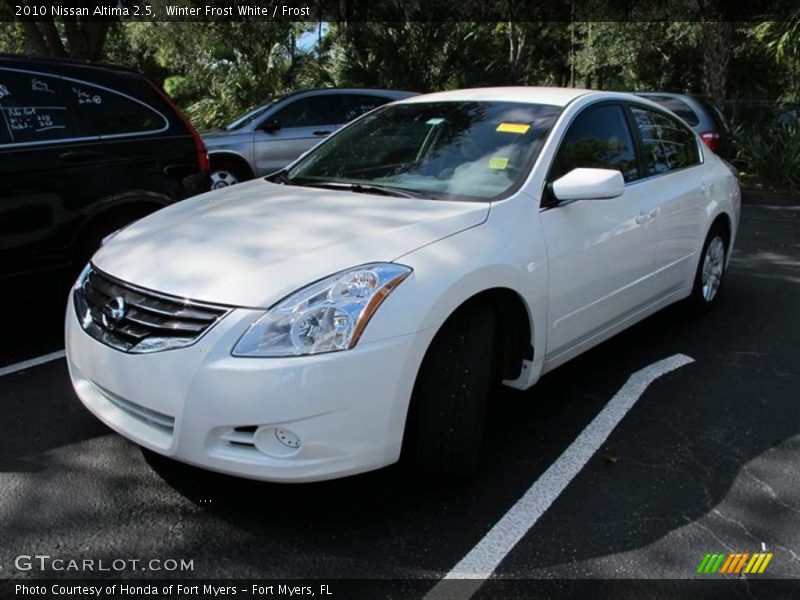 Winter Frost White / Frost 2010 Nissan Altima 2.5