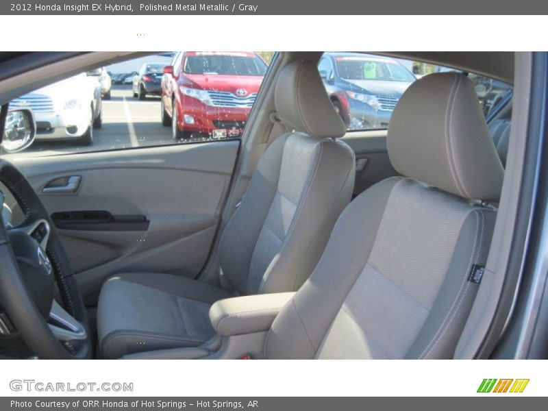  2012 Insight EX Hybrid Gray Interior