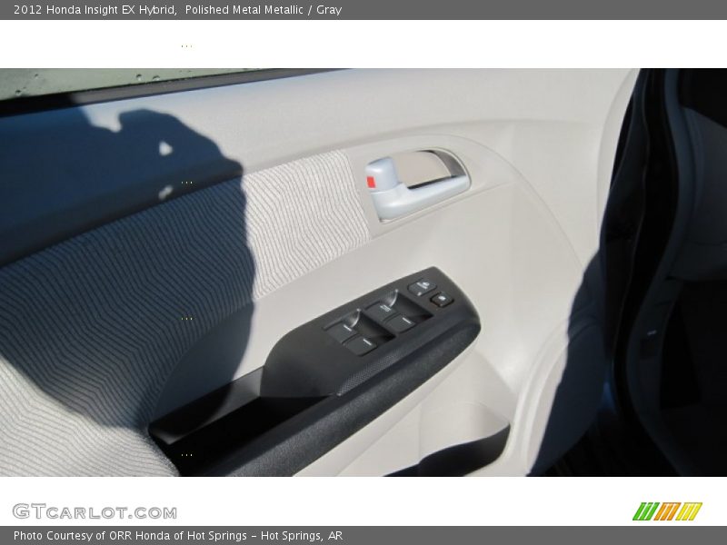 Polished Metal Metallic / Gray 2012 Honda Insight EX Hybrid
