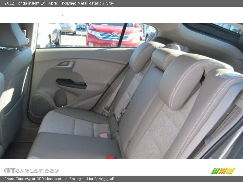 Polished Metal Metallic / Gray 2012 Honda Insight EX Hybrid