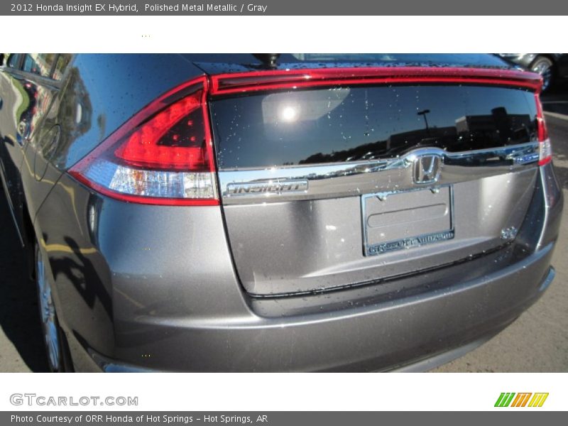 Polished Metal Metallic / Gray 2012 Honda Insight EX Hybrid