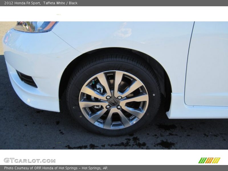 Taffeta White / Black 2012 Honda Fit Sport