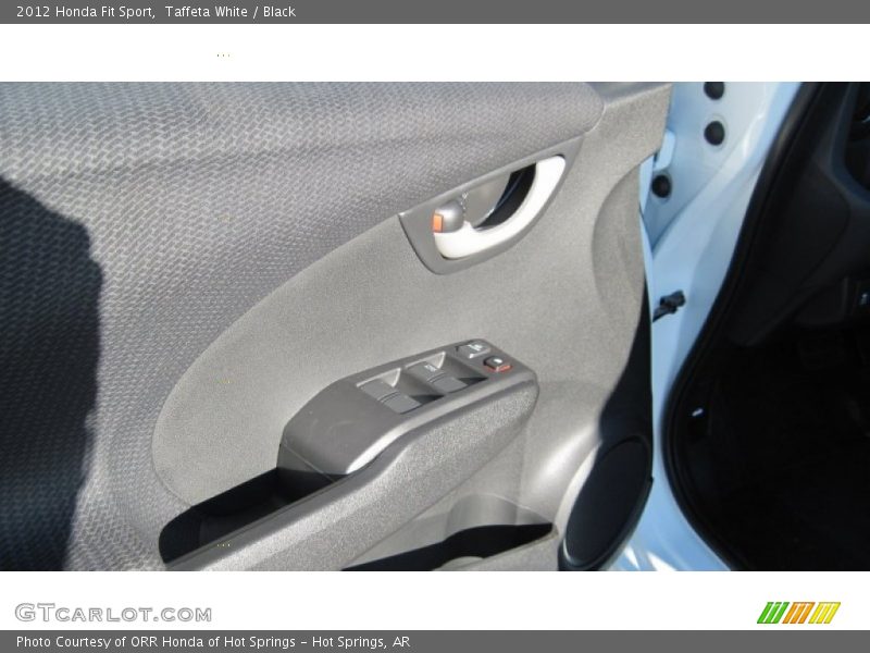 Taffeta White / Black 2012 Honda Fit Sport