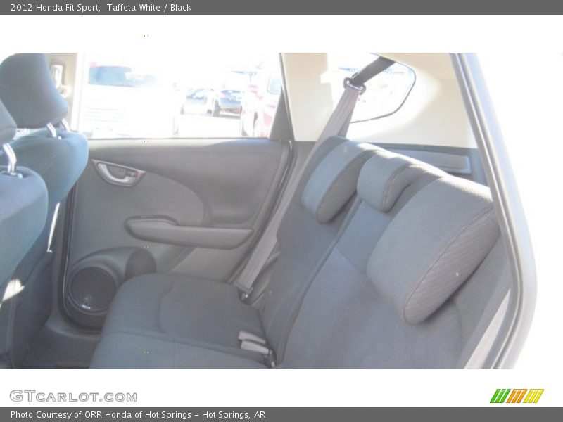 Taffeta White / Black 2012 Honda Fit Sport