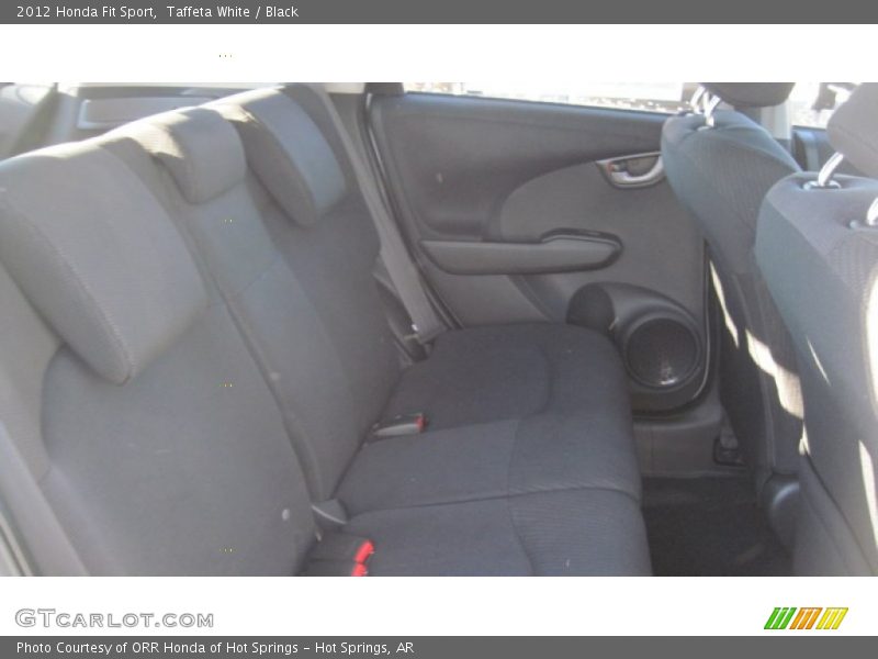 Taffeta White / Black 2012 Honda Fit Sport
