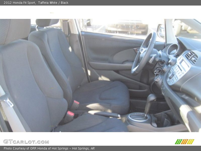 Taffeta White / Black 2012 Honda Fit Sport