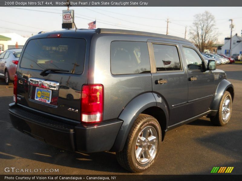 Modern Blue Pearl / Dark Slate Gray/Light Slate Gray 2008 Dodge Nitro SLT 4x4