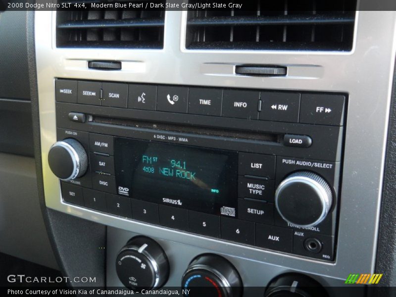 Modern Blue Pearl / Dark Slate Gray/Light Slate Gray 2008 Dodge Nitro SLT 4x4